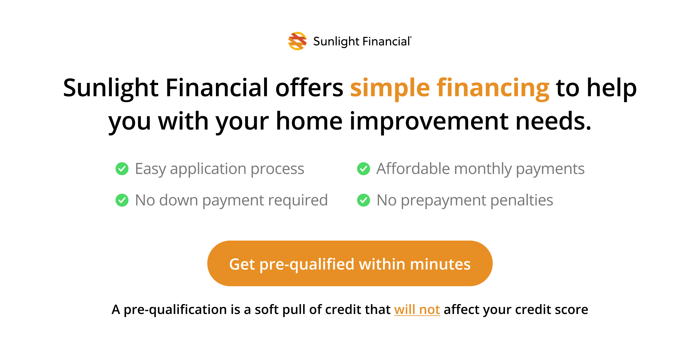 Get Pre-qualified for a Sunlight Financial loan