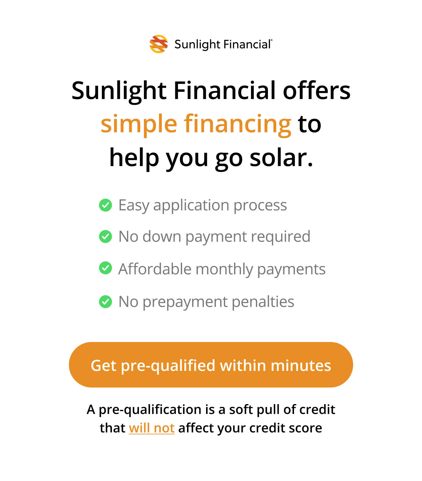 Get Pre-Qualified For A Sunlight Financial Loan