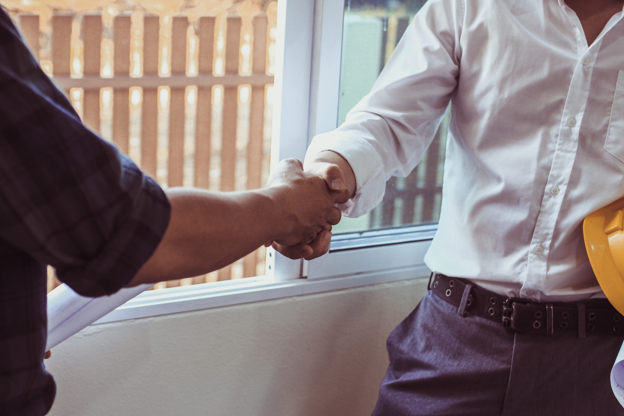 Businessmen handshake